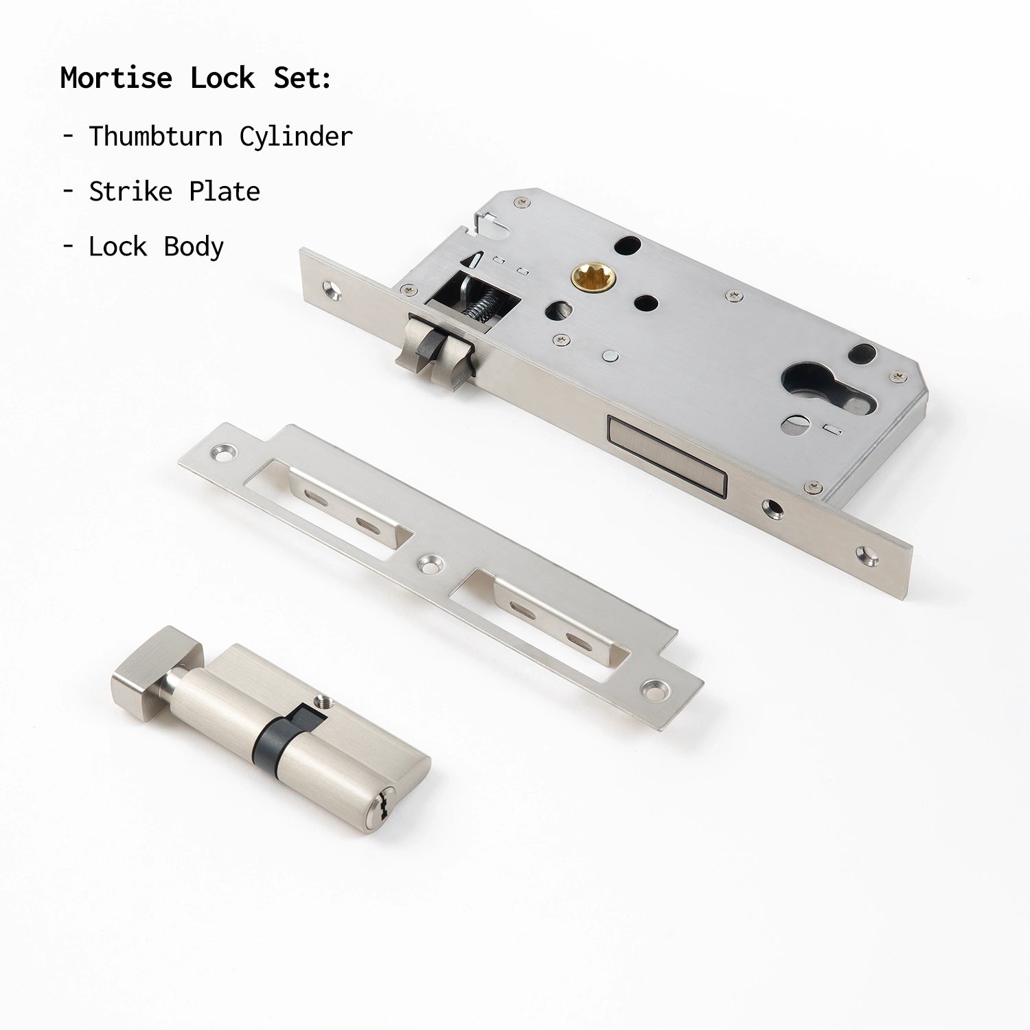 Solda | Satin Nickel | Classic Design | Door Knob