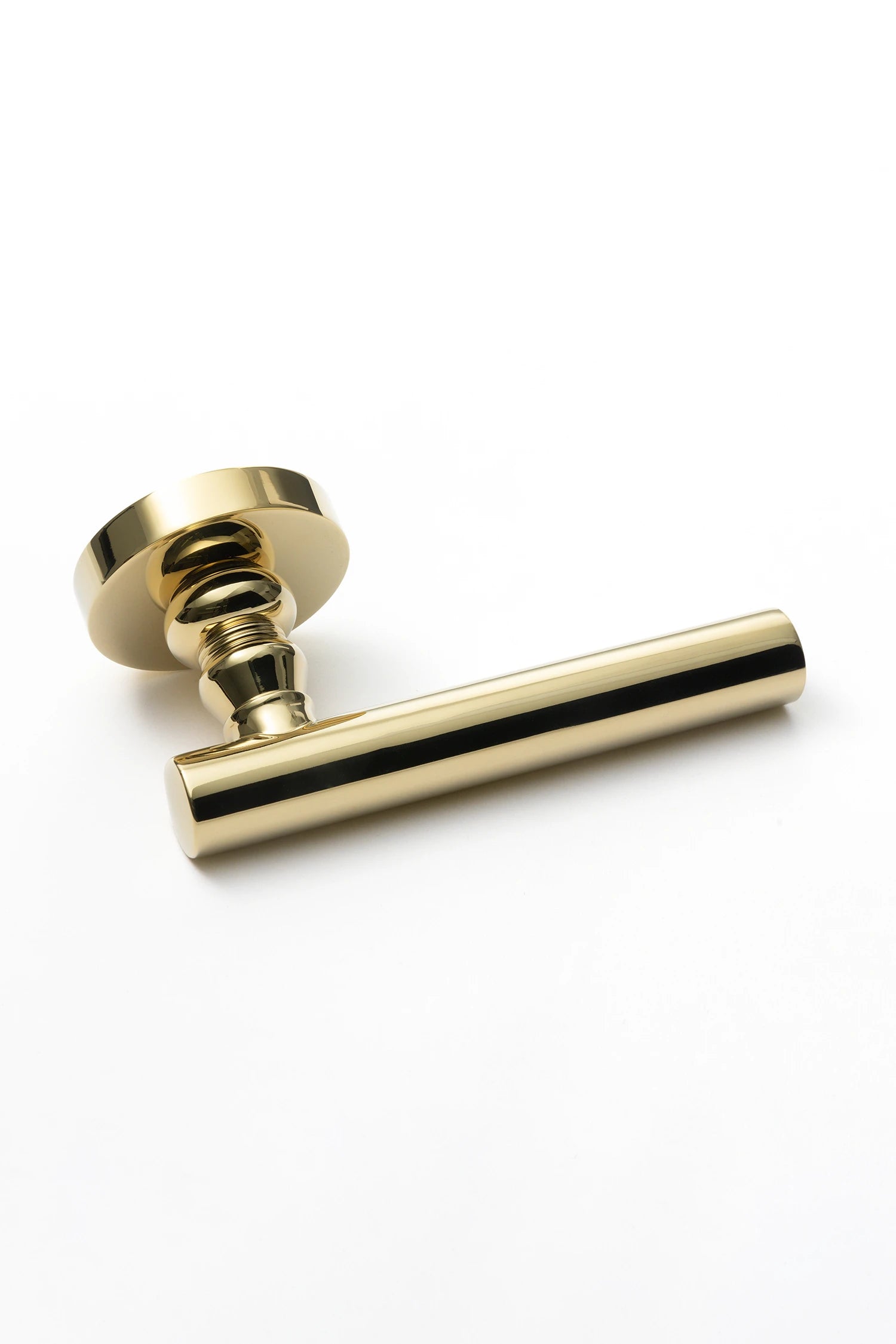 Alda | Lever Door Handles | Polished Brass