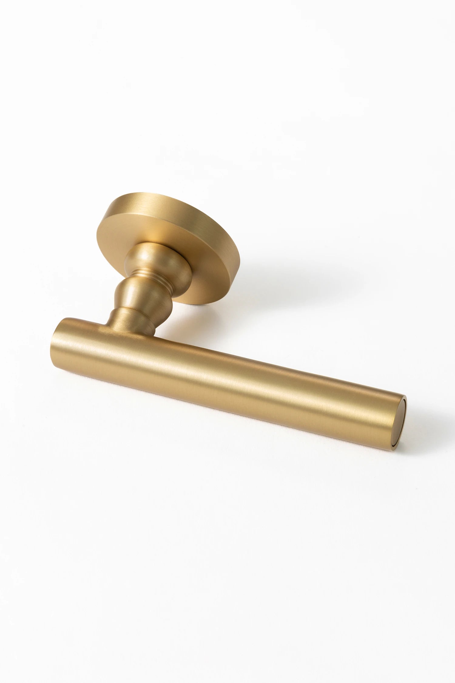 Alda | Lever Door Handles | Satin Brass