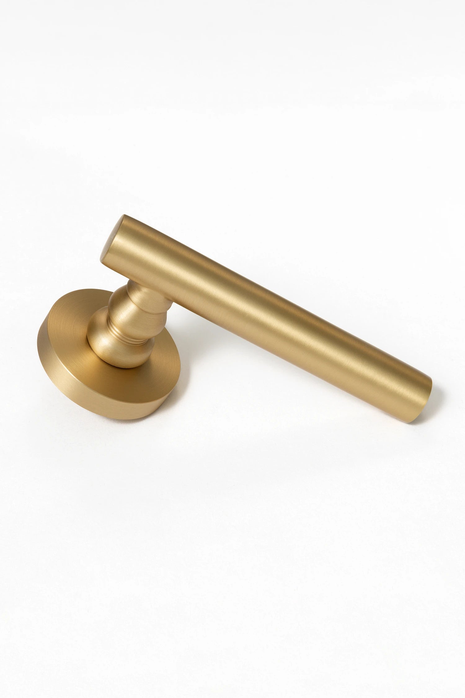 Alda | Lever Door Handles | Satin Brass