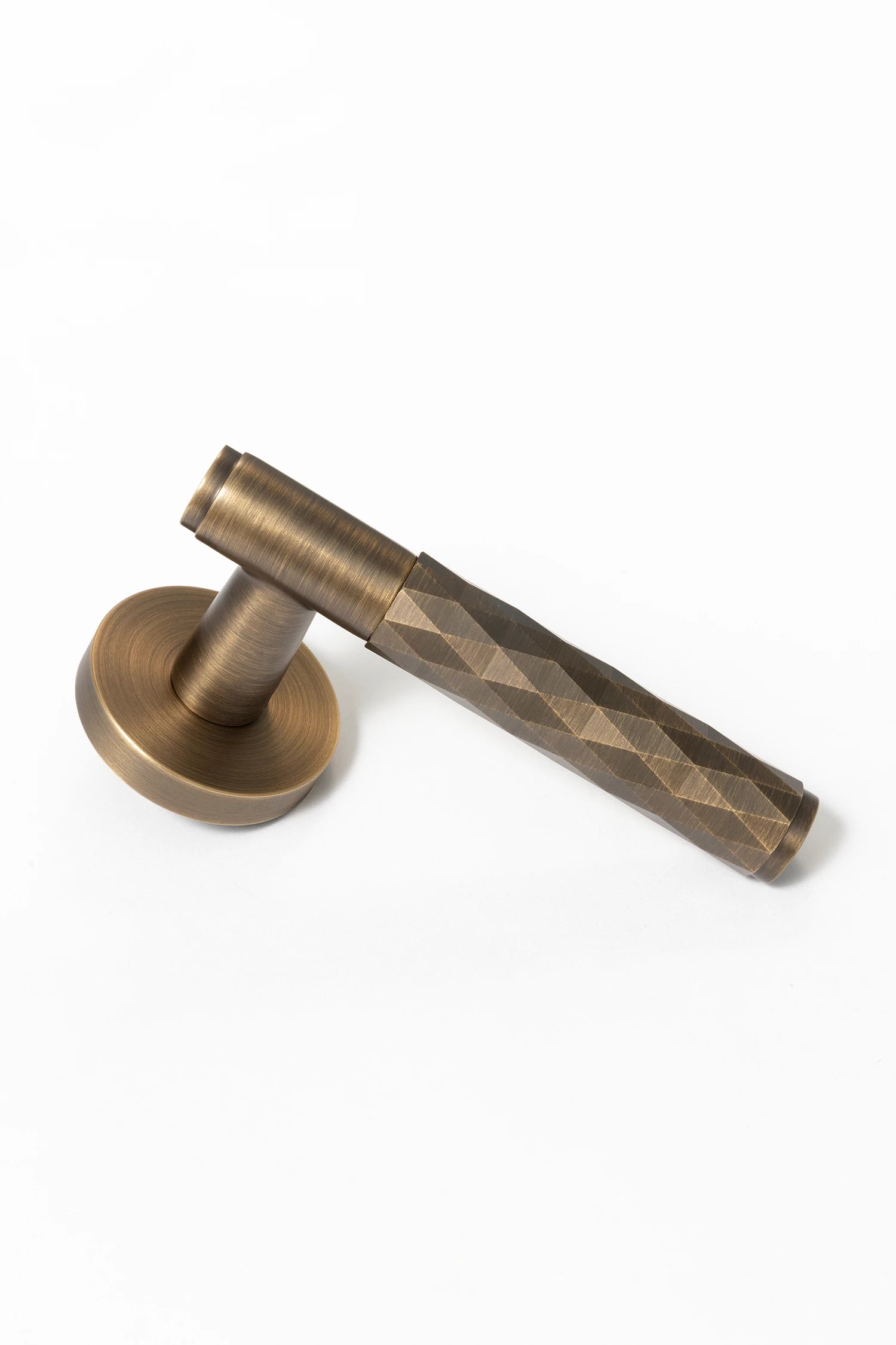 Fendal #01 | Lever Door Handle | Antique Brass