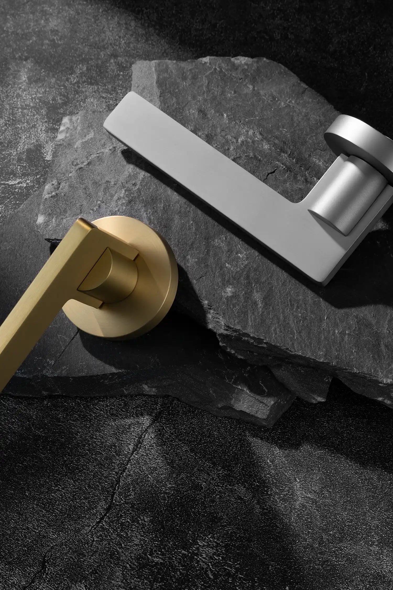 Filda | Lever Door Handle | Satin Brass