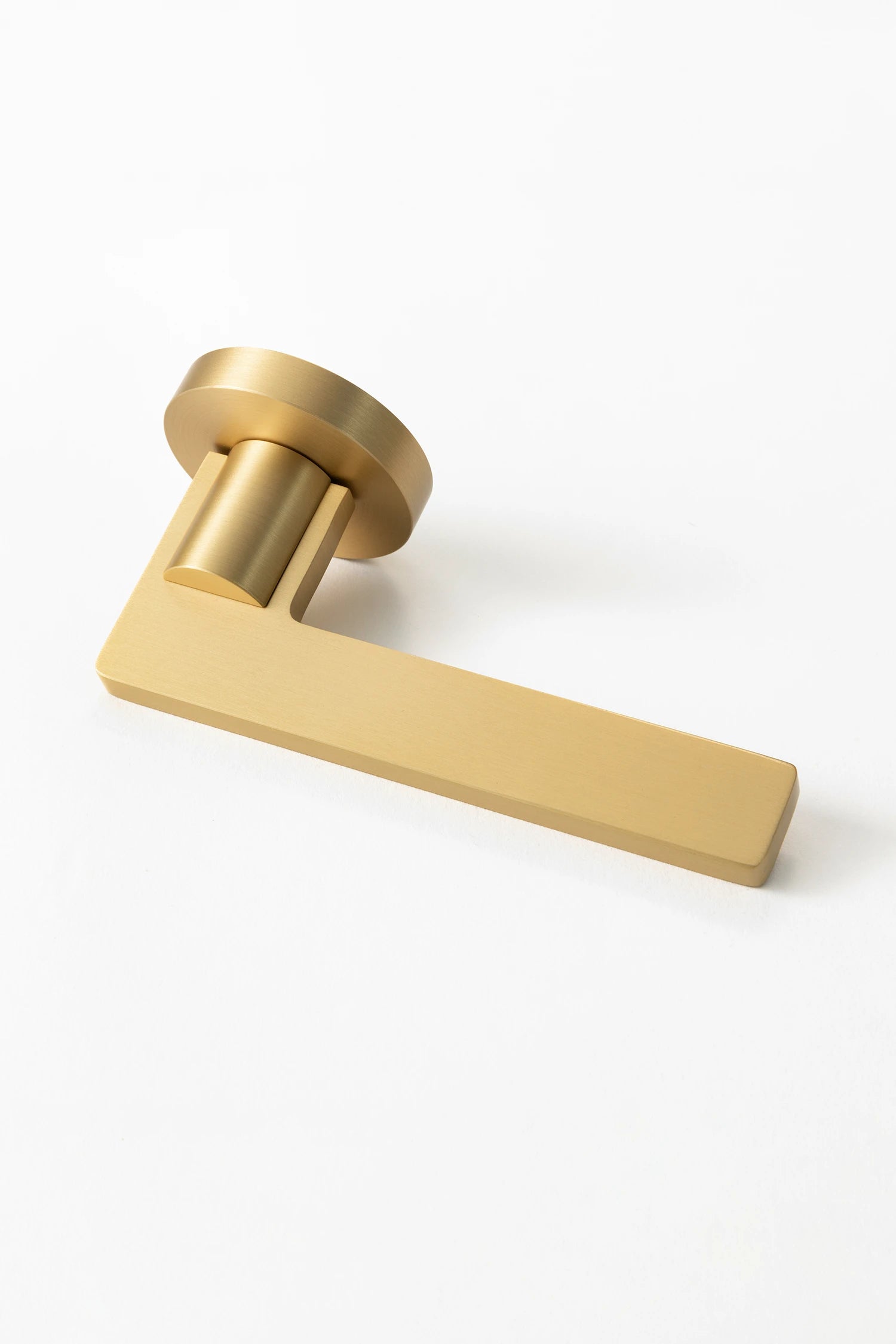 Filda | Lever Door Handle | Satin Brass