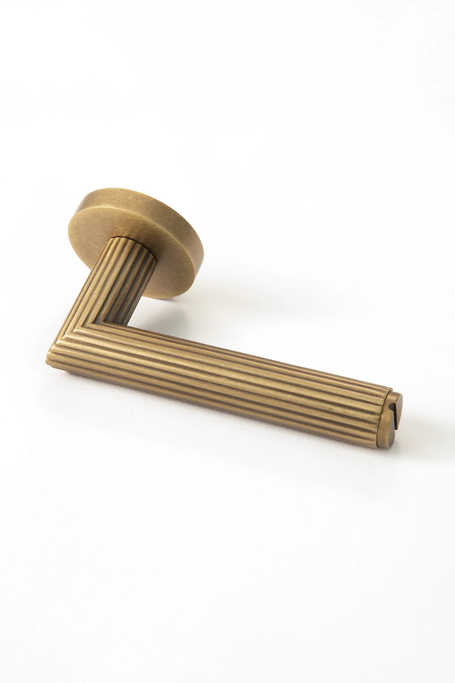 Midal | Lever Door Handles | Ochre Antique Brass