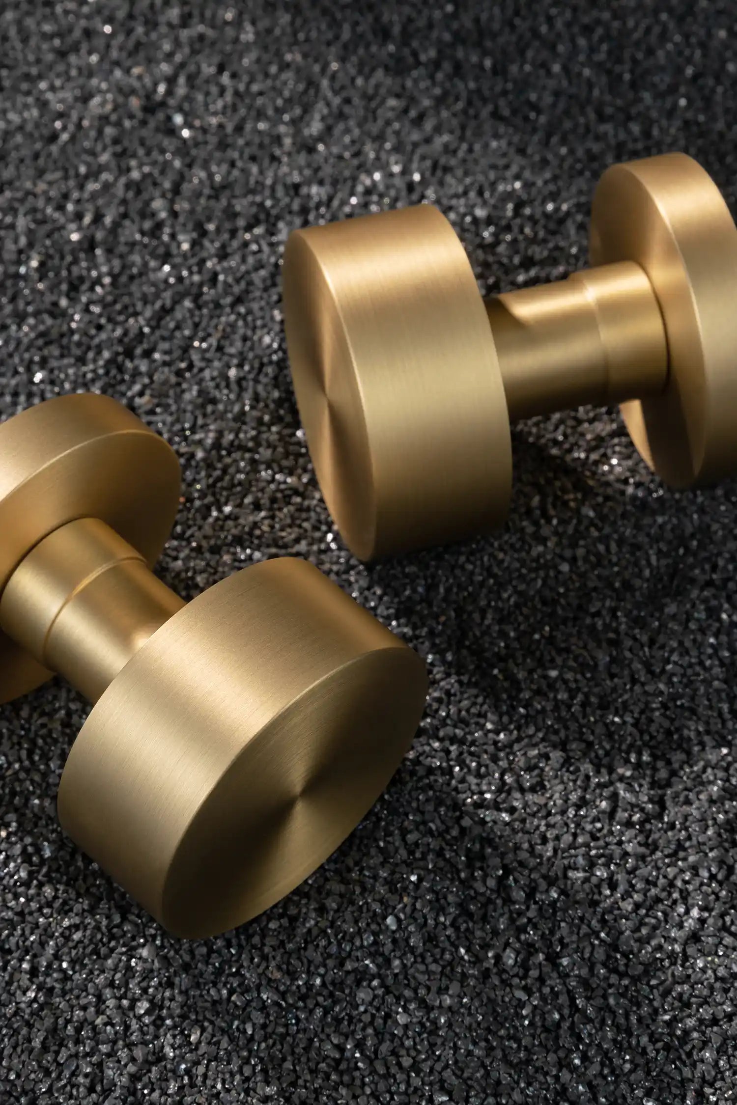 Solda | Door Knob | Satin Brass